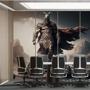Spartalı Savaşçı Leonidas Duvar Kağıdı YM-00296