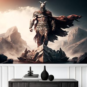 Spartalı Savaşçı Leonidas Duvar Kağıdı YM-00296