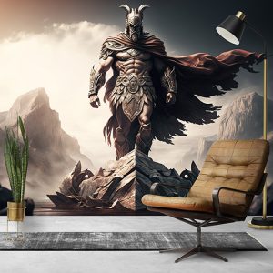 Spartalı Savaşçı Leonidas Duvar Kağıdı YM-00296