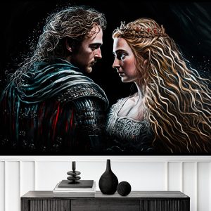 Tristan ve İsolde Duvar Kağıdı YM-00297