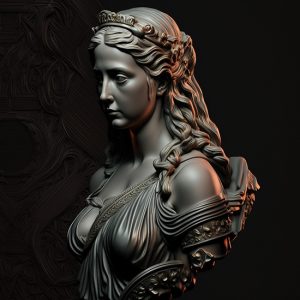 Truvalı Helen Mitolojik Duvar Kağıdı YM-00301