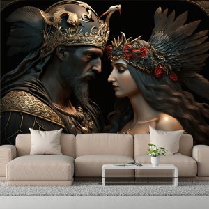 Ceyx ve Alycone Roma Mitolojisi Bir Aşk Hikayesi Duvar Kağıdı YM-00308