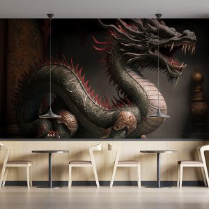 Çin Ejderhası Tarihi Duvar Kağıdı YT-00124