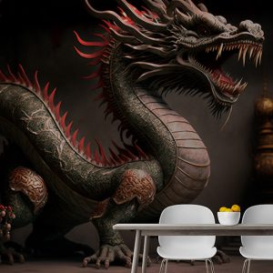 Çin Ejderhası Tarihi Duvar Kağıdı YT-00124