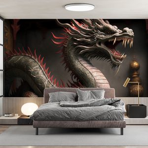 Çin Ejderhası Tarihi Duvar Kağıdı YT-00124
