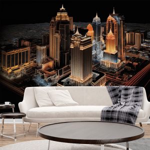 Las Vegas Harika Şehir Manzarası Duvar Kağıtları YD-00541
