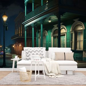 New Orleans Sokak Manzarası Duvar Kağıdı YD-00543