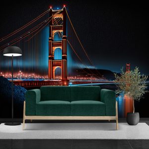 Golden Gate Köprüsü Manzara Duvar Kağıdı YD-00550