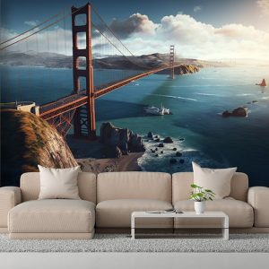 Eşsiz Golden Gate Manzarası Duvar Kağıtları YD-00553