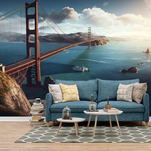 Eşsiz Golden Gate Manzarası Duvar Kağıtları YD-00553