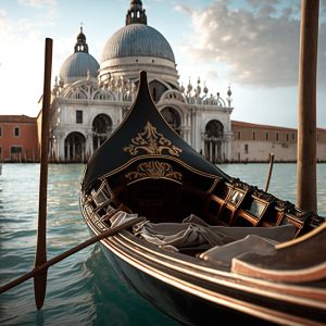 Venedik Gondollar Manzara Duvar Kağıdı YD-00561