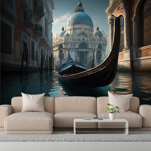 Eşsiz Venedik Manzarası Duvar Kağıdı YD-00565