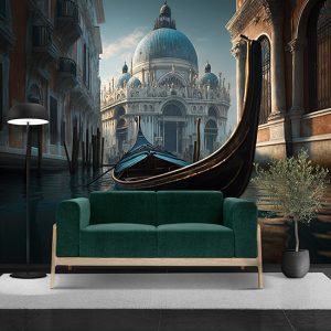 Eşsiz Venedik Manzarası Duvar Kağıdı YD-00565