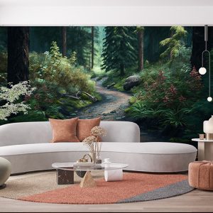 Tropikal Orman Manzarası Duvar Kağıtları YD-00699