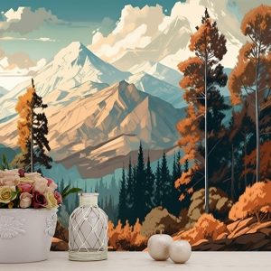 İllüstrasyon Manzara Duvar Kağıtları YD-00724