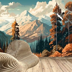 İllüstrasyon Manzara Duvar Kağıtları YD-00724