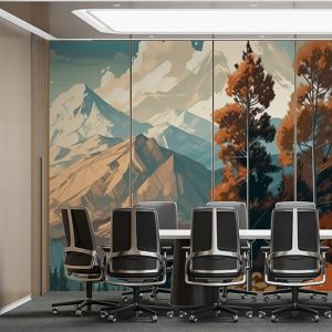 İllüstrasyon Manzara Duvar Kağıtları YD-00724