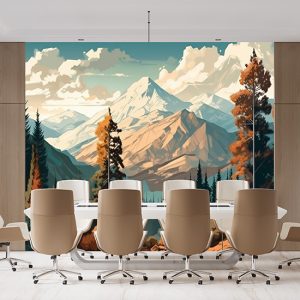 İllüstrasyon Manzara Duvar Kağıtları YD-00724