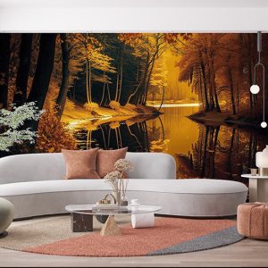 Sonbahar Orman Manzara Duvar Kağıdı YD-00697