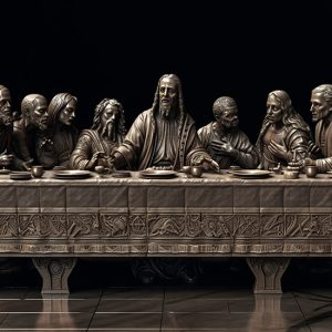 Son Akşam Yemeği Tablosu Duvar Kağıdı YS-00715