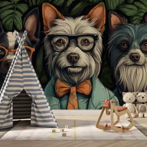 Havalı Gözlüklü Papyonlu Köpekler Duvar Kağıdı Modelleri ve Fiyatları Dekoros'da. Tüm Türkiye'ye Poster Duvar Kağıdı Gönderilir. Şimdi Alışverişe!