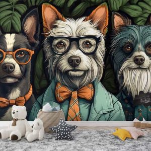Havalı Gözlüklü Papyonlu Köpekler Duvar Kağıdı Modelleri ve Fiyatları Dekoros'da. Tüm Türkiye'ye Poster Duvar Kağıdı Gönderilir. Şimdi Alışverişe!