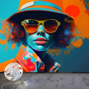 Soyut Neon Renkler Tasarım Duvar Kağıdı Modelleri ve Fiyatları Dekoros'da. Tüm Türkiye'ye Poster Duvar Kağıtları Gönderilir.