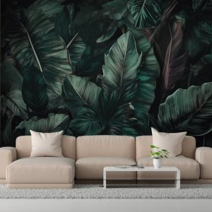 Tropikal 3D Yapraklar Duvar Kağıtları YF-00812 Modelleri ve Fiyatları Dekoros'da. Tüm Türkiye'ye Poster Duvar Kağıdı Gönderilir.