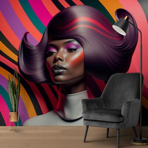 Fashion Kadın Kuaför / Güzellik Merkezi Duvar Kağıdı YK-00054