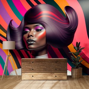 Fashion Kadın Kuaför / Güzellik Merkezi Duvar Kağıdı YK-00054