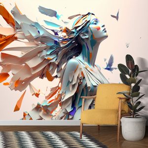 Fashion Kadın En İyi Modern Duvar Kağıtları YK-00594