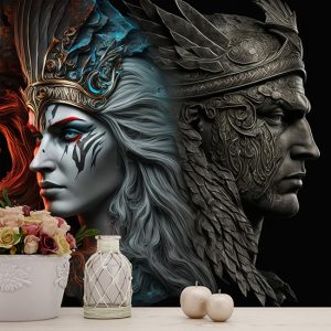 Tanrı Ares ve Tanrıça Afrodit Mitolojik Duvar Kağıdı YM-00286