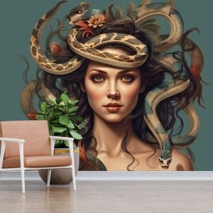 En Güzel Gerçek Medusa Çizimi Duvar Kağıtları Modelleri ve Fiyatları Dekoros'da. Tüm Türkiye'ye Poster Duvar Kağıdı Gönderilir.
