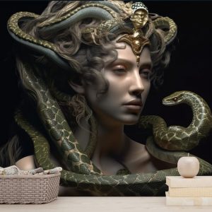 En Güzel Gerçekçi Medusa Duvar Kağıdı Modelleri ve Fiyatları Dekoros'da. Tüm Türkiye'ye Poster Duvar Kağıtları Gönderilir.