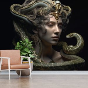 En Güzel Gerçekçi Medusa Duvar Kağıdı Modelleri ve Fiyatları Dekoros'da. Tüm Türkiye'ye Poster Duvar Kağıtları Gönderilir.