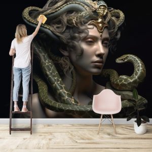 En Güzel Gerçekçi Medusa Duvar Kağıdı Modelleri ve Fiyatları Dekoros'da. Tüm Türkiye'ye Poster Duvar Kağıtları Gönderilir.