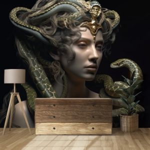En Güzel Gerçekçi Medusa Duvar Kağıdı Modelleri ve Fiyatları Dekoros'da. Tüm Türkiye'ye Poster Duvar Kağıtları Gönderilir.
