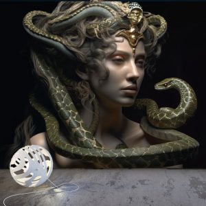 En Güzel Gerçekçi Medusa Duvar Kağıdı Modelleri ve Fiyatları Dekoros'da. Tüm Türkiye'ye Poster Duvar Kağıtları Gönderilir.