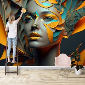 Gold Detaylı Kadın Güzellik Merkezi Duvar Kağıtları Modelleri ve Fiyatları Dekoros'da. Tüm Türkiye'ye Poster Duvar Kağıdı Gönderilir.