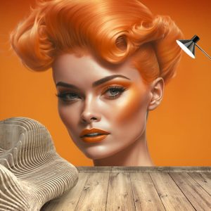 Harika Fütüristik Turuncu Saçlı Kadın Duvar Kağıdı Modelleri ve Fiyatları Dekoros'da. Tüm Türkiye'ye Poster Duvar Kağıdı Gönderilir.