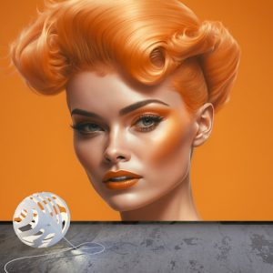 Harika Fütüristik Turuncu Saçlı Kadın Duvar Kağıdı Modelleri ve Fiyatları Dekoros'da. Tüm Türkiye'ye Poster Duvar Kağıdı Gönderilir.