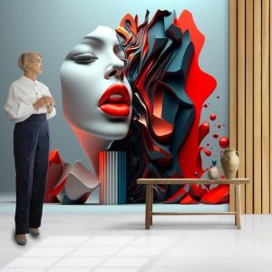 Kırmızı Renkli Kadın Güzellik Merkezi Duvar Kağıtları Modelleri ve Fiyatları Dekoros'da. Tüm Türkiye'ye Poster Duvar Kağıtları Gönderilir.