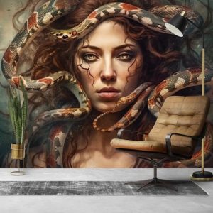 Medusa 3 Boyutlu Duvar Posteri Kağıtları Modelleri ve Fiyatları Dekoros'da. Tüm Türkiye'ye Poster Duvar Kağıtları Gönderilir.