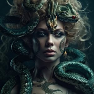 Medusa Portresi Gerçekçi Yılanlar Duvar Kağıdı Modelleri ve Fiyatları Dekoros'da. Tüm Türkiye'ye Poster Duvar Kağıtları Gönderilir.