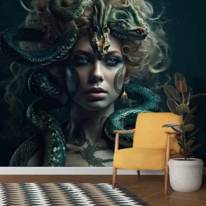Medusa Portresi Gerçekçi Yılanlar Duvar Kağıdı Modelleri ve Fiyatları Dekoros'da. Tüm Türkiye'ye Poster Duvar Kağıtları Gönderilir.