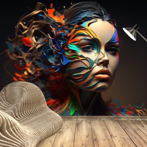 Renkli Kadın Tasarım Güzellik Merkezi Duvar Kağıdı Modelleri ve Fiyatları Dekoros'da. Tüm Türkiye'ye Poster Duvar Kağıtları Gönderilir.