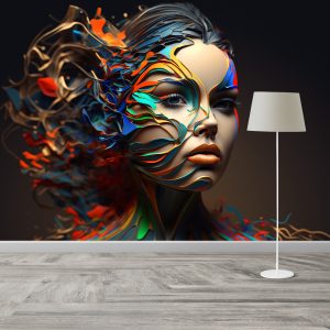 Renkli Kadın Tasarım Güzellik Merkezi Duvar Kağıdı Modelleri ve Fiyatları Dekoros'da. Tüm Türkiye'ye Poster Duvar Kağıtları Gönderilir.