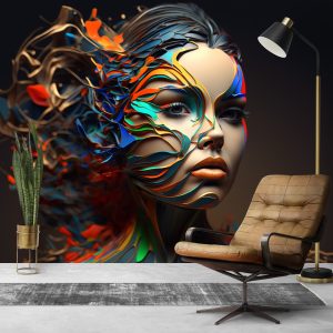 Renkli Kadın Tasarım Güzellik Merkezi Duvar Kağıdı Modelleri ve Fiyatları Dekoros'da. Tüm Türkiye'ye Poster Duvar Kağıtları Gönderilir.