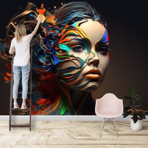 Renkli Kadın Tasarım Güzellik Merkezi Duvar Kağıdı Modelleri ve Fiyatları Dekoros'da. Tüm Türkiye'ye Poster Duvar Kağıtları Gönderilir.
