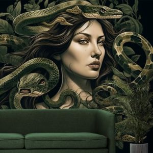Sanatsal Medusa Yılanlar Duvar Kağıdı Posterleri Modelleri ve Fiyatları Dekoros'da. Tüm Türkiye'ye Poster Duvar Kağıtları Gönderilir.